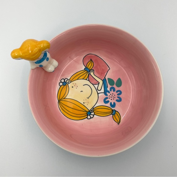 Vintage Child’s Bowl & Cup Stokes Hand Painted - Picture 11 of 13